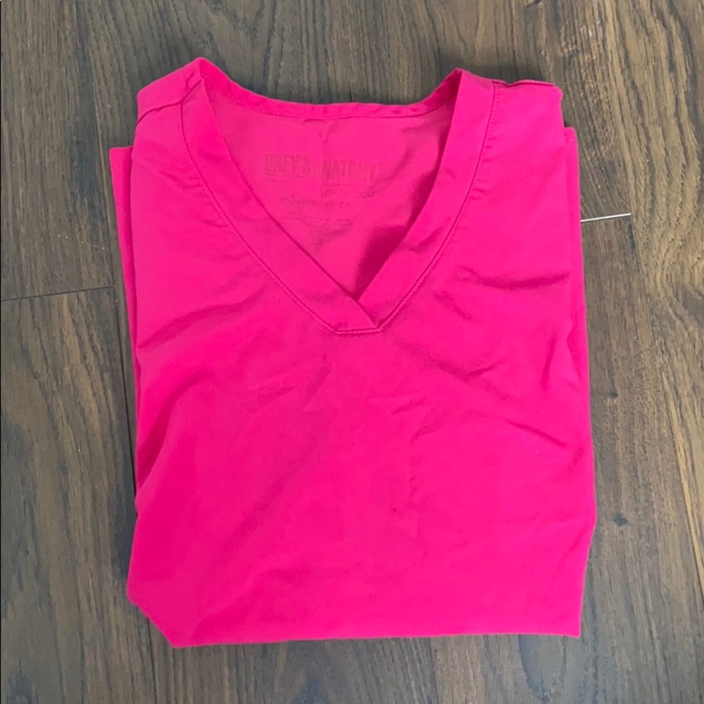 Size XS Grey’s Anatomy Pink Scrub Top